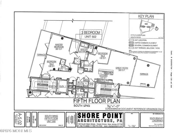 $2,750,000 | 350 Ocean Avenue, Unit 502, Long Branch, NJ 07740