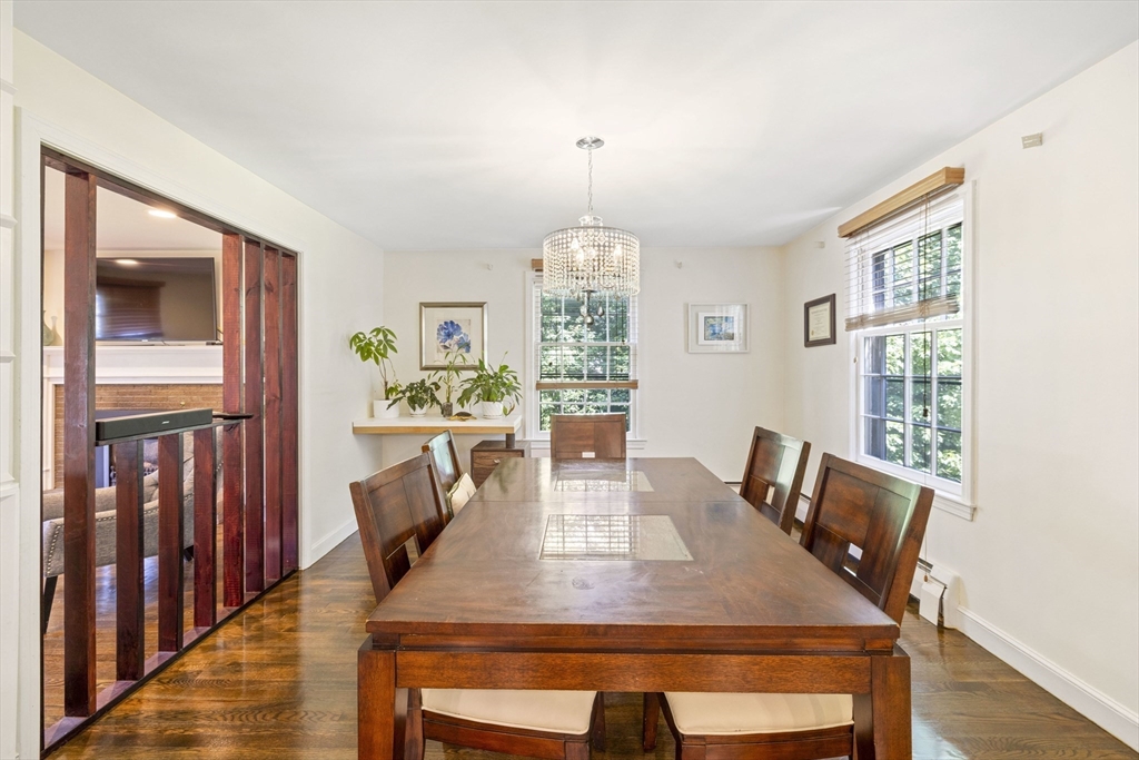 3 Hadley Road Lexington, MA 02420 - Photo 11 of 30 a view of a dining room with furniture window and wooden floor