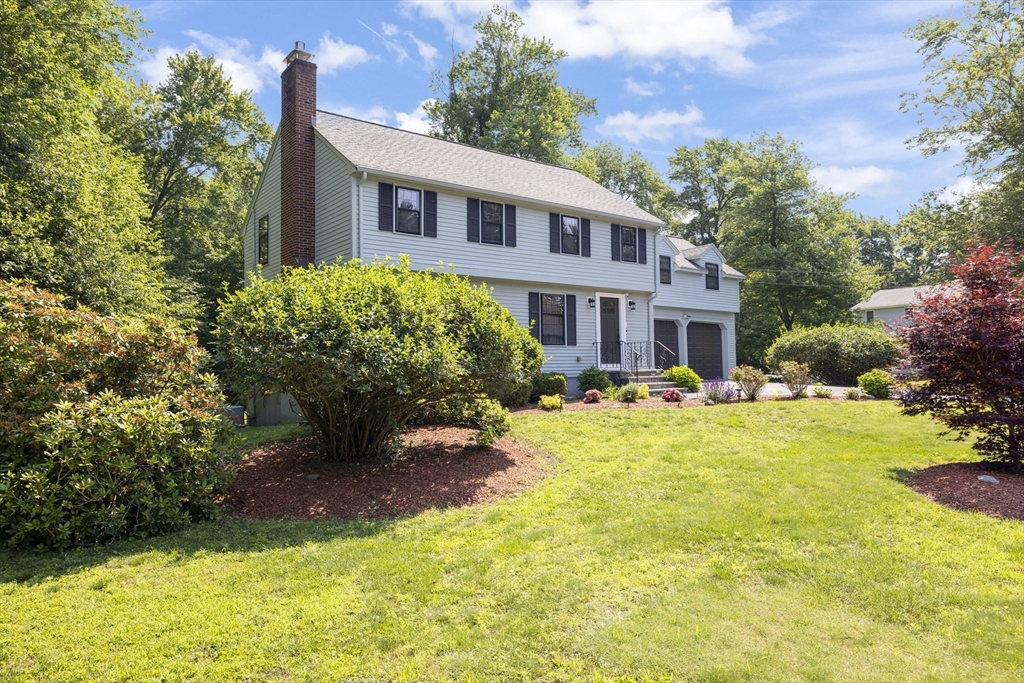 3 Hadley Road Lexington, MA 02420 - Photo 29 of 30 a view of a house with swimming pool and a yard