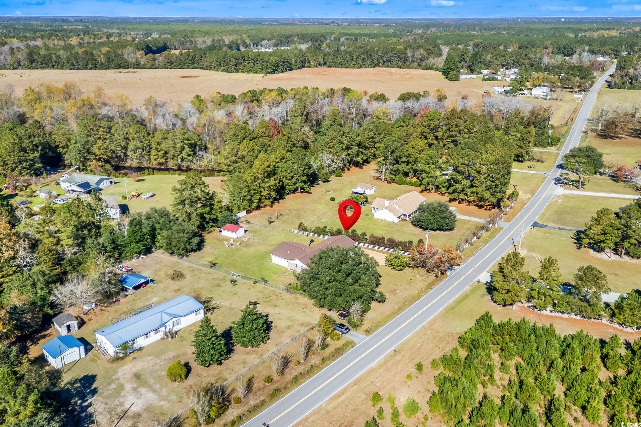1996 Heritage Road Loris, SC 29569 - Photo 35 of 40 Aerial view of property and surrounding area