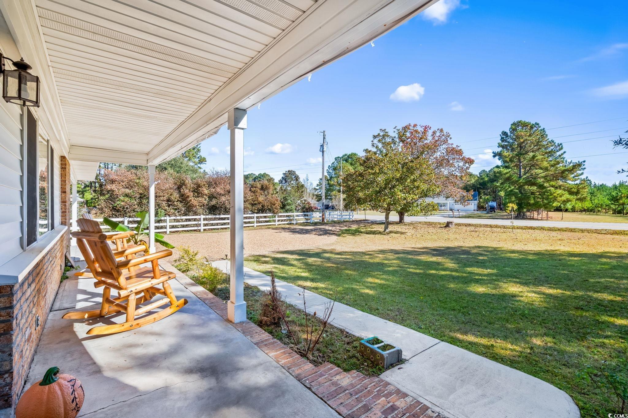 1996 Heritage Road Loris, SC 29569 - Photo 4 of 40 View of covered porch
