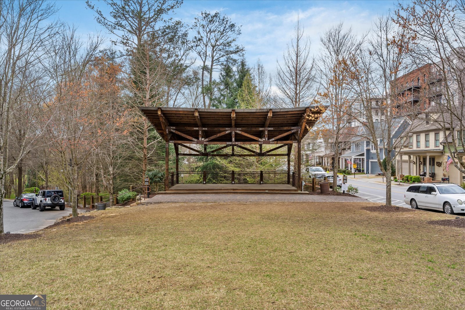 360 Chambers Street Woodstock, GA 30188 - Photo 37 of 50 a view of a street with houses on both side