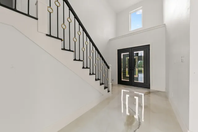 a view of a living room