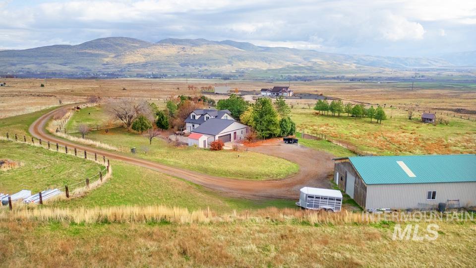 7025 Bluebird Lane Sweet, ID 83670 - Photo 38 of 46 Overview of rural landscape with a mountain backdrop
