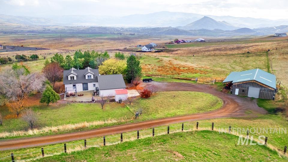 7025 Bluebird Lane Sweet, ID 83670 - Photo 39 of 46 Overview of rural landscape with a mountainous background