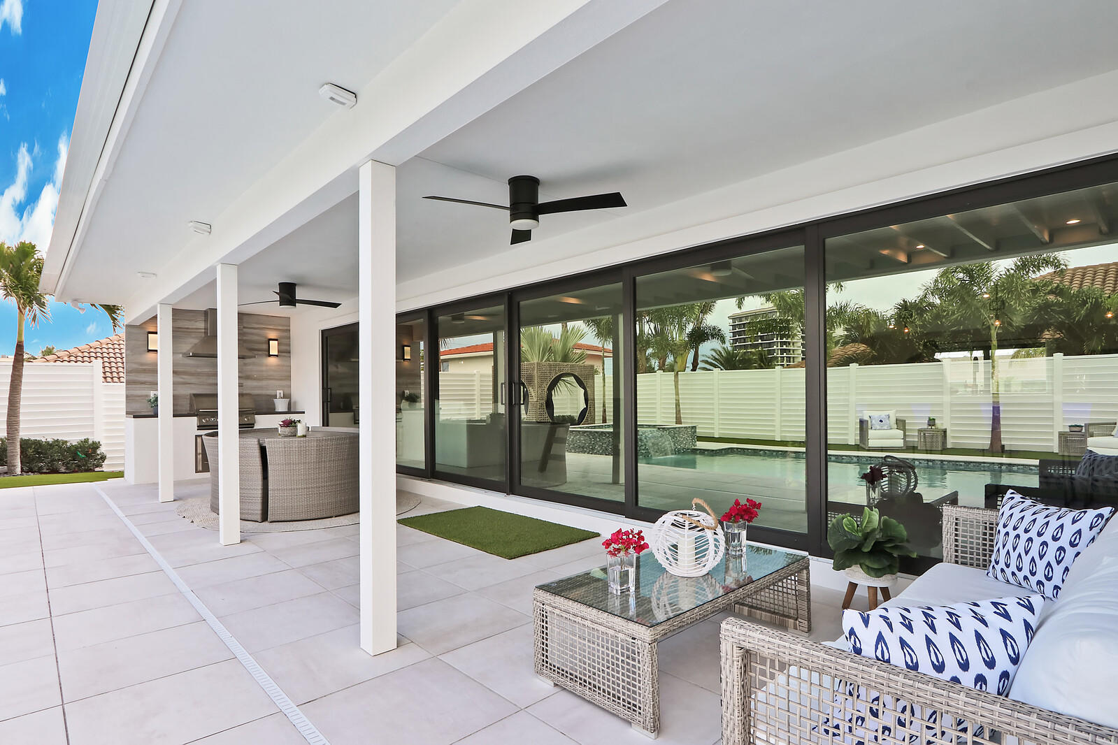 441 South Lyra Circle Juno Beach, FL 33408 - Photo 51 of 72 Covered outdoor seating