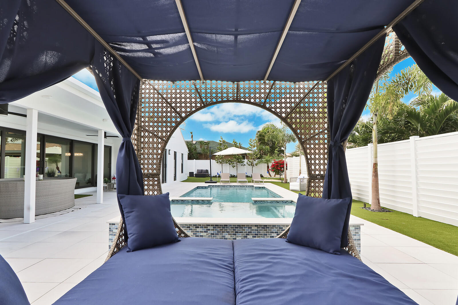 441 South Lyra Circle Juno Beach, FL 33408 - Photo 54 of 72 Zen like backyard