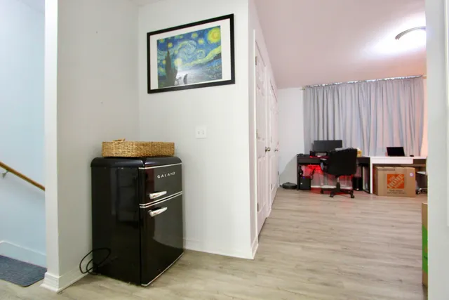 a view of walk in closet