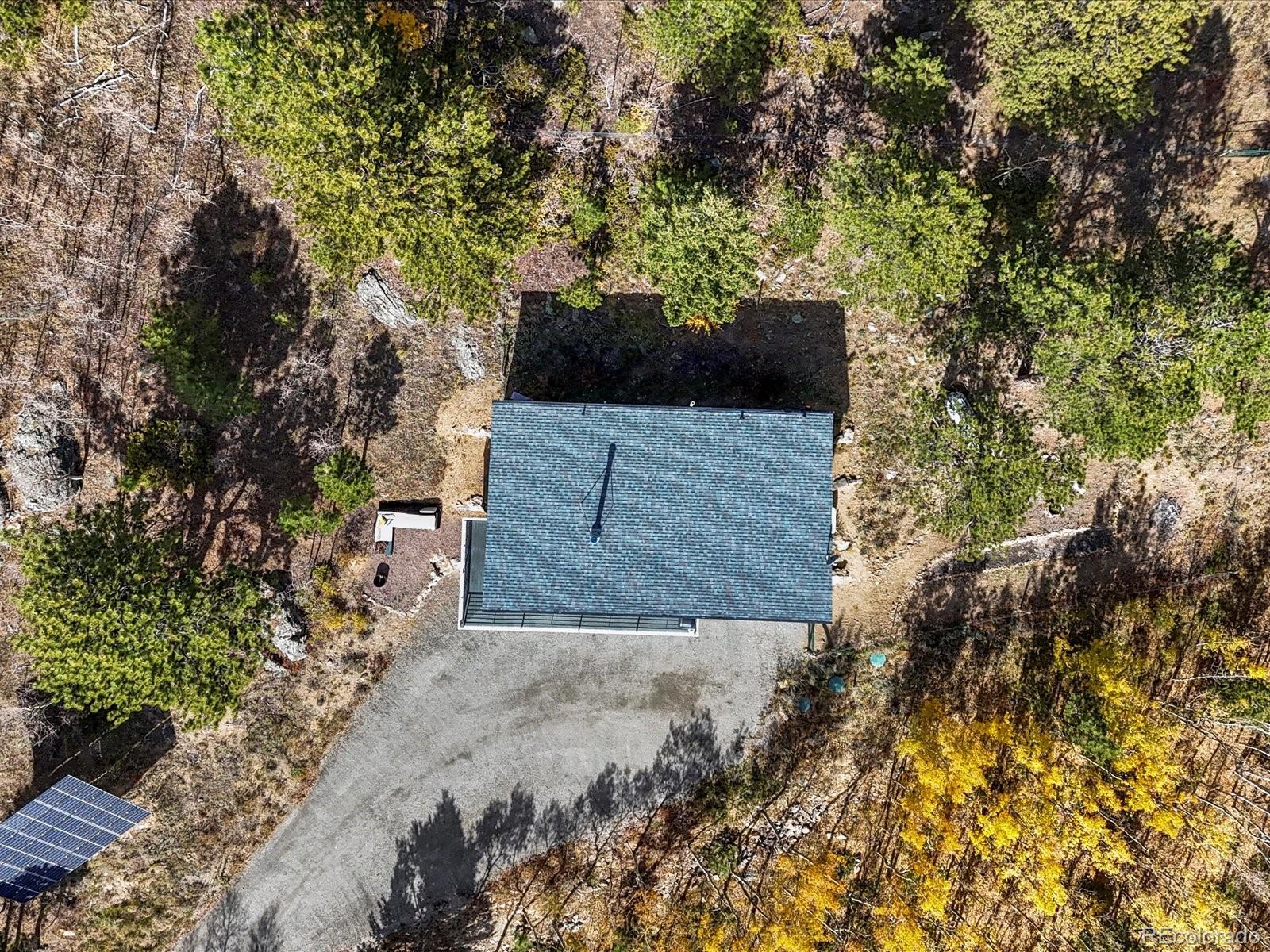 1044 Alps Hill Road Central City, CO 80427 - Photo 37 of 49 a view of a yard