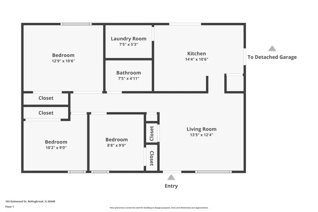 $299,700 | 164 Galewood Drive, Bolingbrook, IL 60440