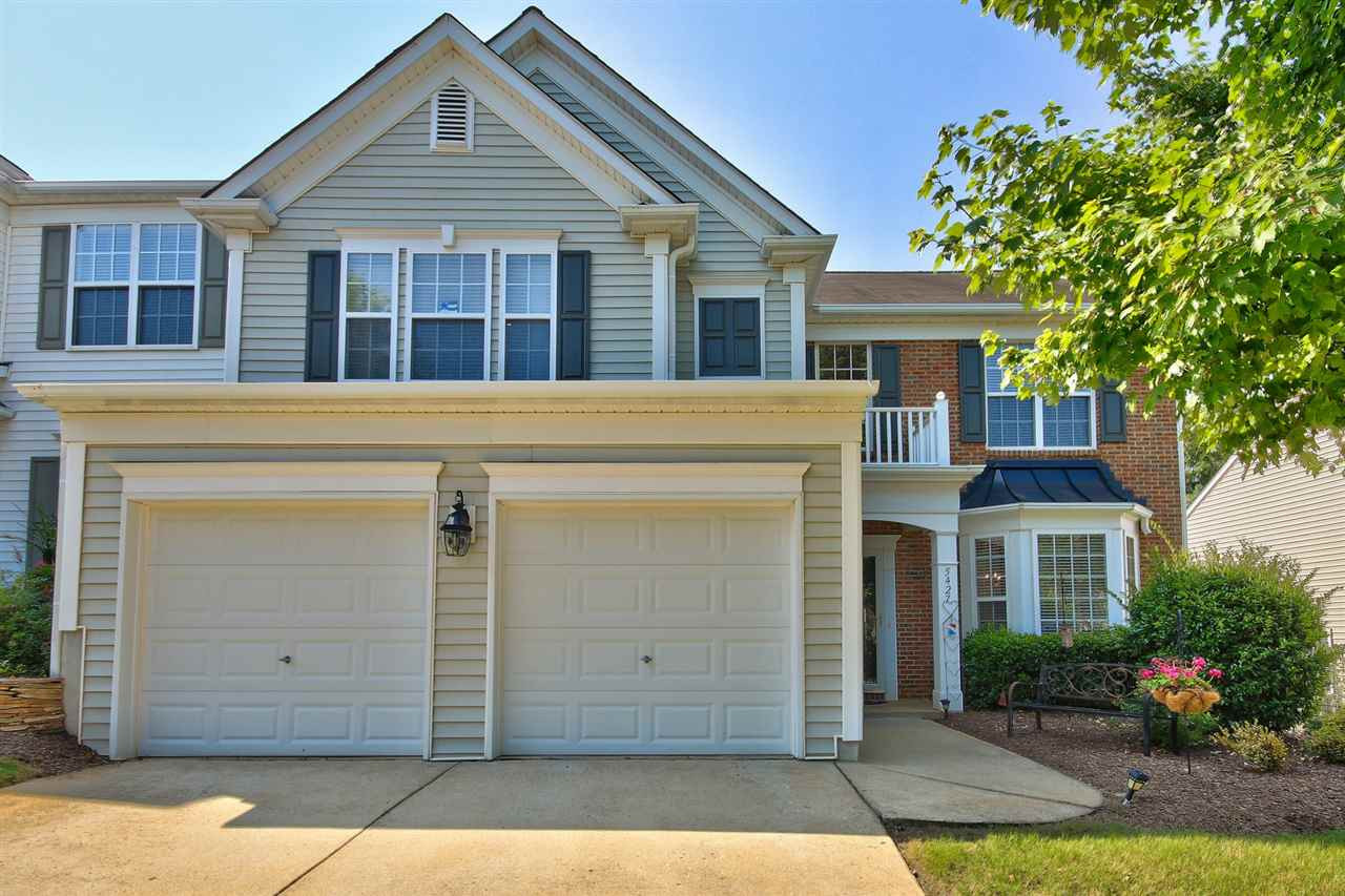 5427 Brandy Bay Road Raleigh, NC 27613 - Photo 2 of 25 Wonderful curb appeal and landscaping. 2 car garage opens right into your laundry room so no tracking any wet or muddy footsteps through the foyer. Irrigation system and landscape lighting enhance the home. Exterior Front
