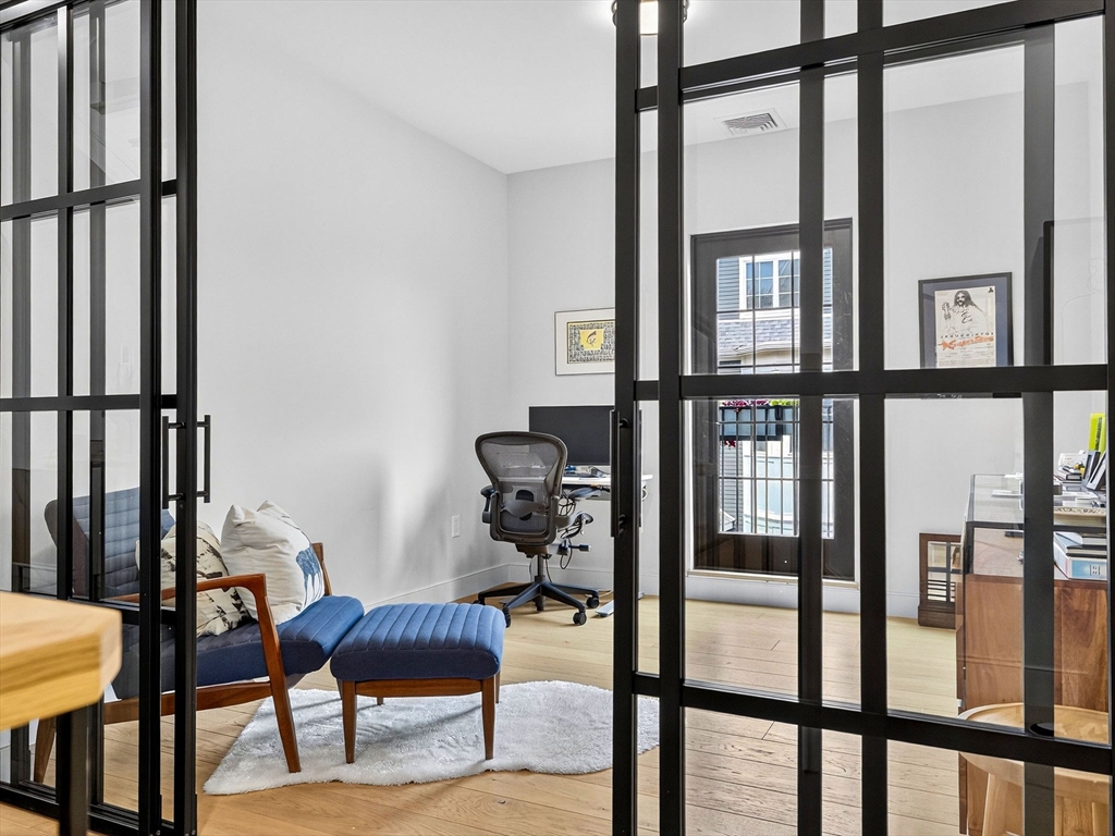 4 Payne Street, Unit FIVE Boston, MA 02122 - Photo 22 of 38 a view of balcony with furniture and a window
