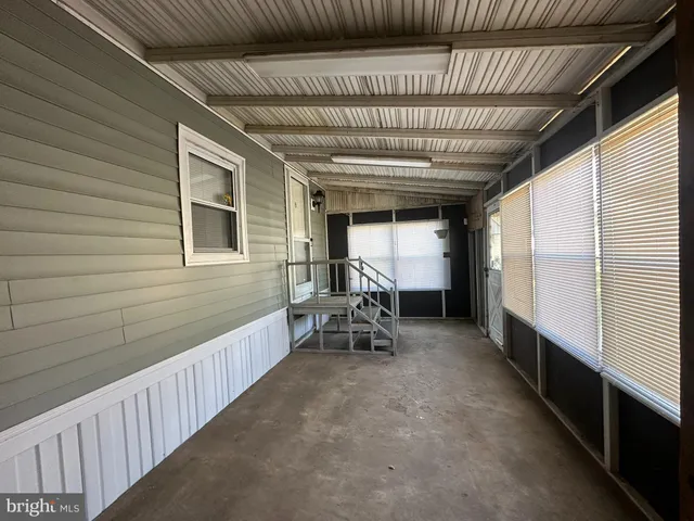 a view of front door