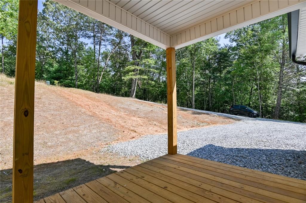 205 Perkins Road Dahlonega, GA 30533 - Photo 40 of 51 a view of a backyard of a house
