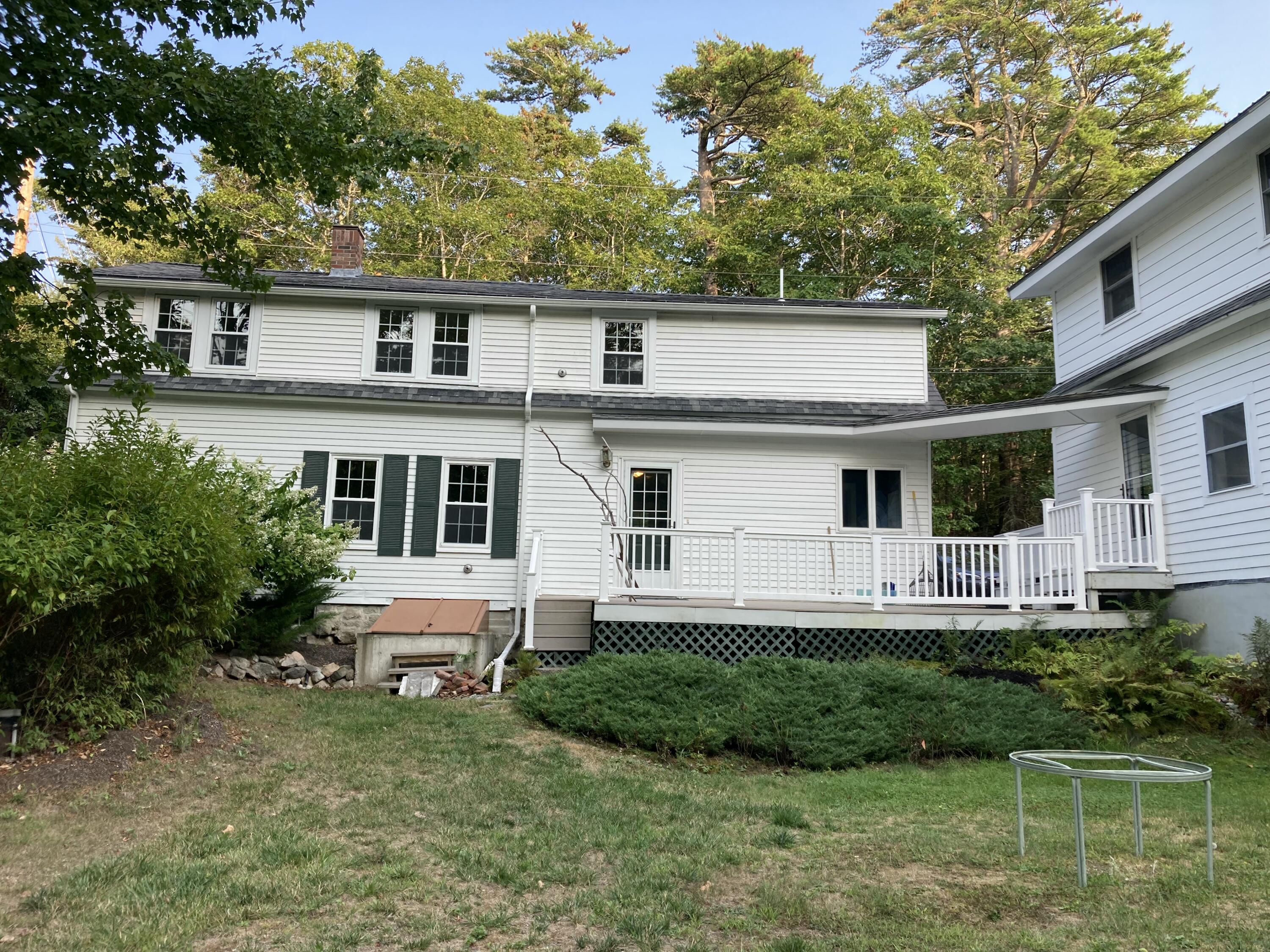 1 Beech Hill Road Mount Desert, ME 04660 - Photo 4 of 36 Back of house, deck.