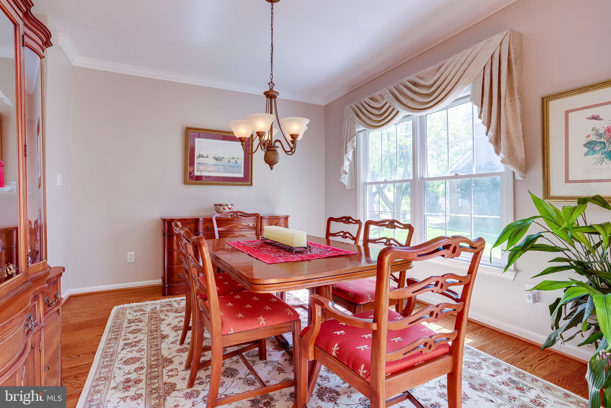 1206 Woodbrook Court Reston, VA 20194 - Photo 13 of 110 Large windows in dining room.