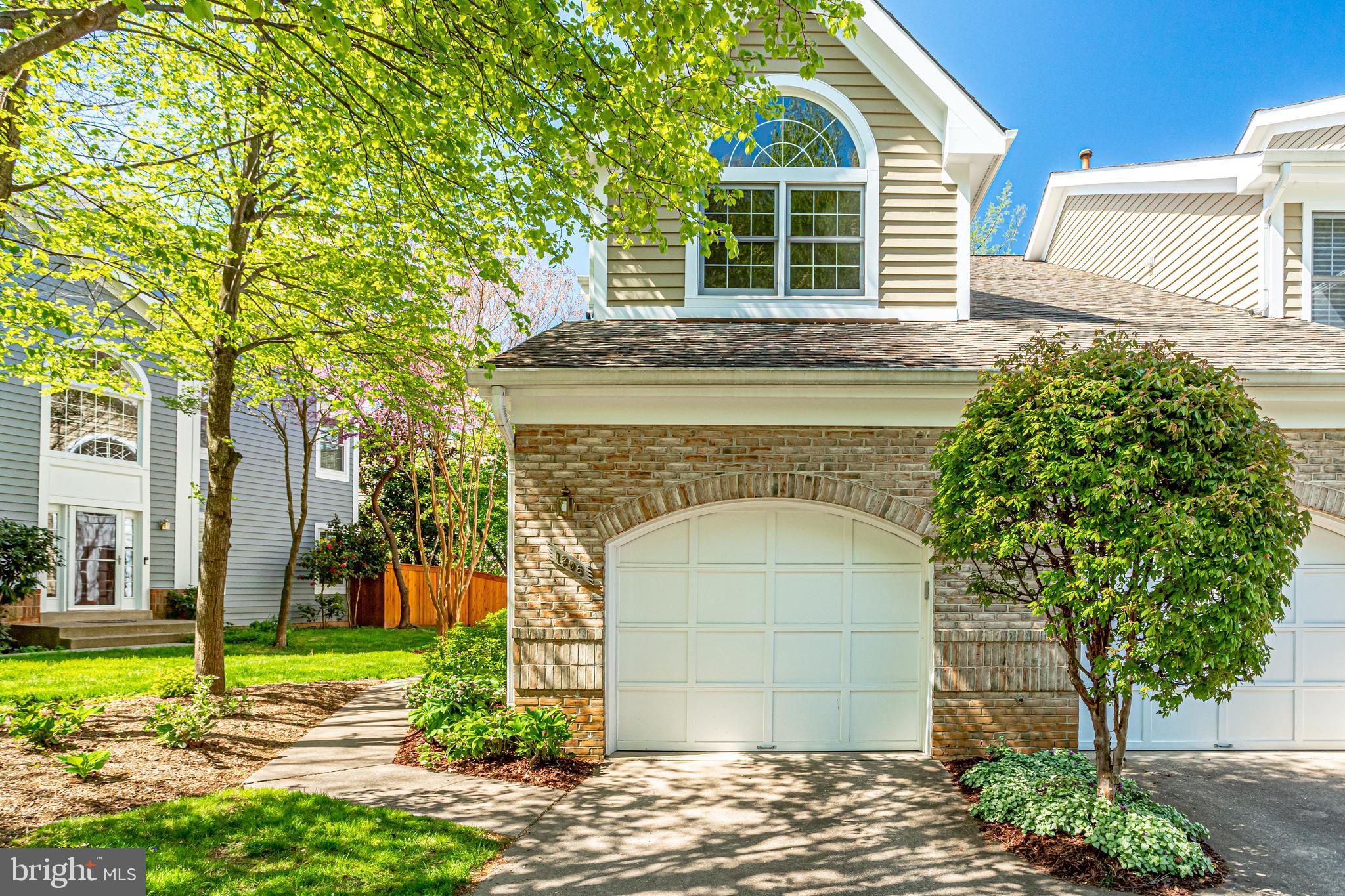 1206 Woodbrook Court Reston, VA 20194 - Photo 3 of 110 Oversized one car garage.