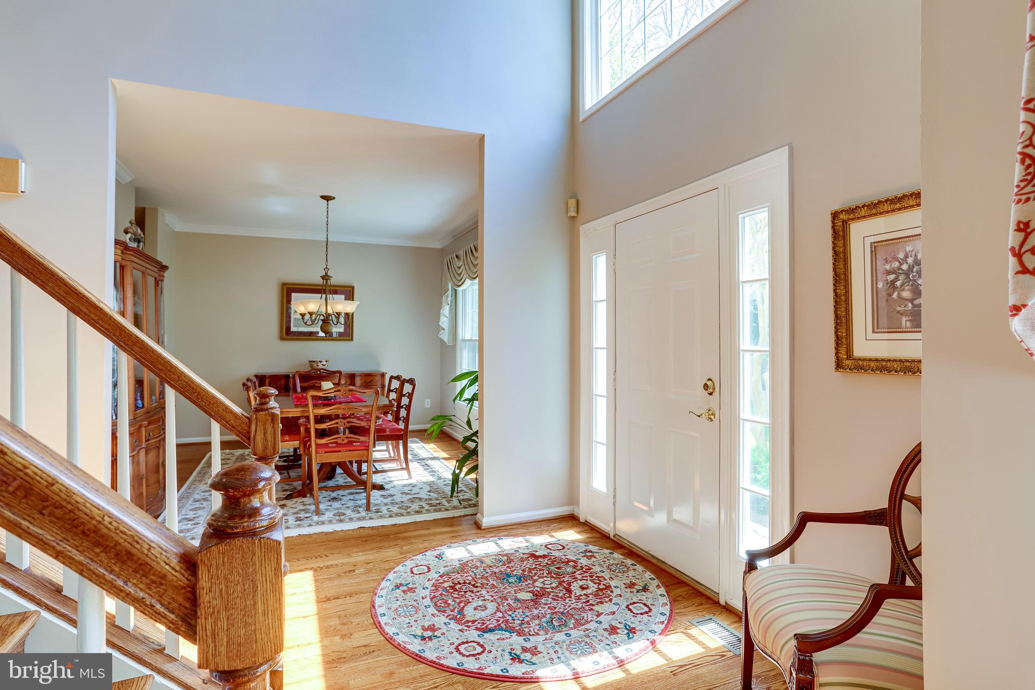 1206 Woodbrook Court Reston, VA 20194 - Photo 10 of 110 Foyer opens to dining room and living room.