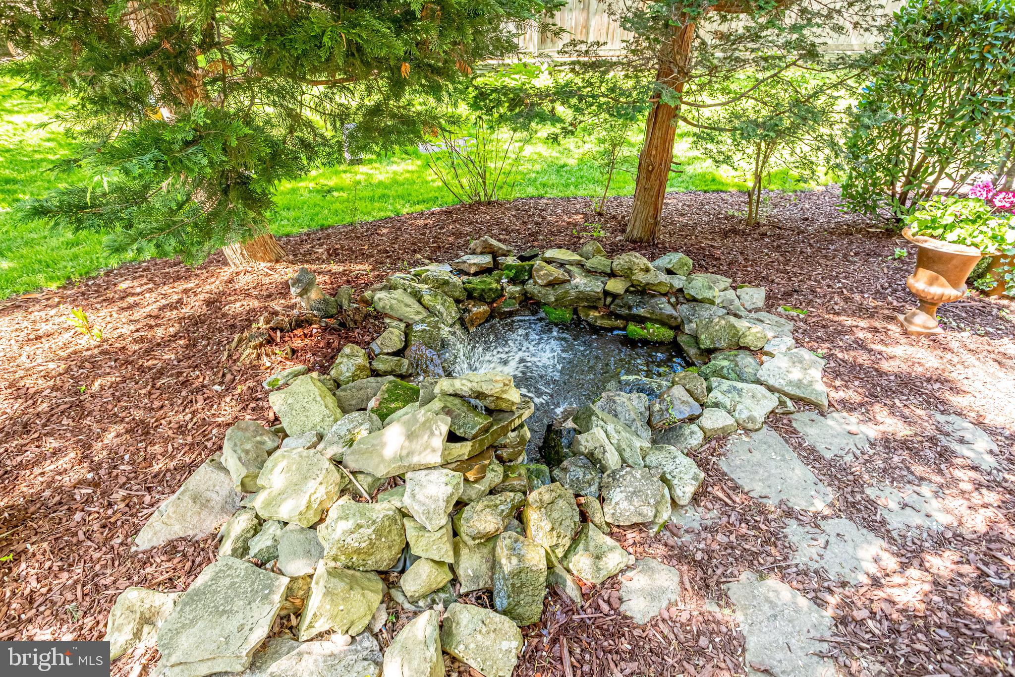1206 Woodbrook Court Reston, VA 20194 - Photo 91 of 110 Professional pond in backyard.