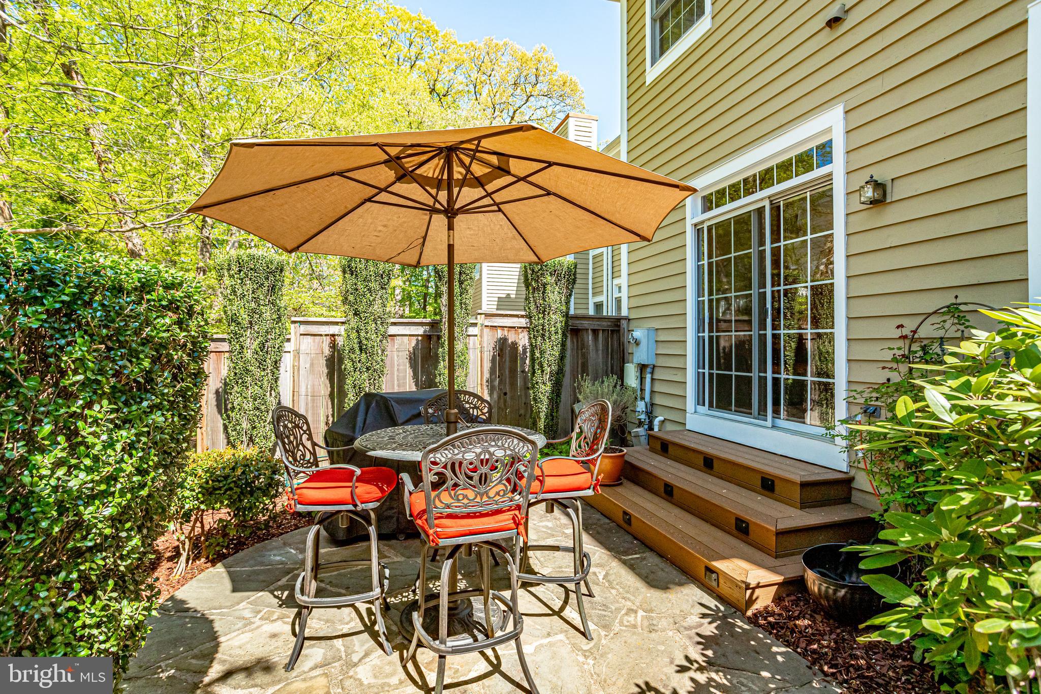 1206 Woodbrook Court Reston, VA 20194 - Photo 92 of 110 Cozy patio area
