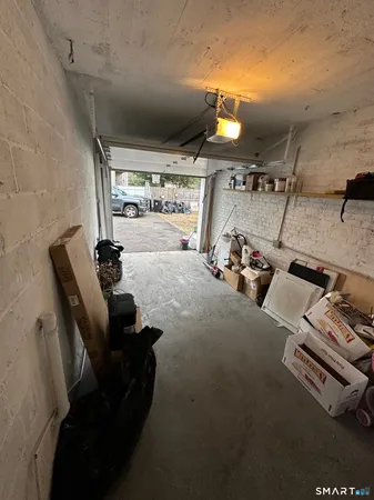 a room with gym equipment