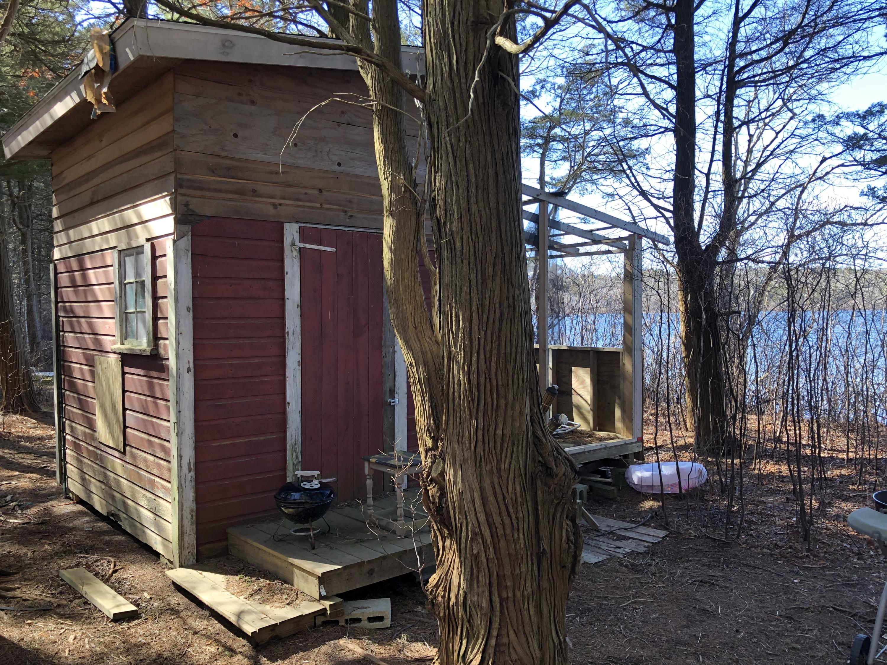 51 Paddocks Path Dennis, MA 02638 - Photo 4 of 22 a view of backyard with a large tree