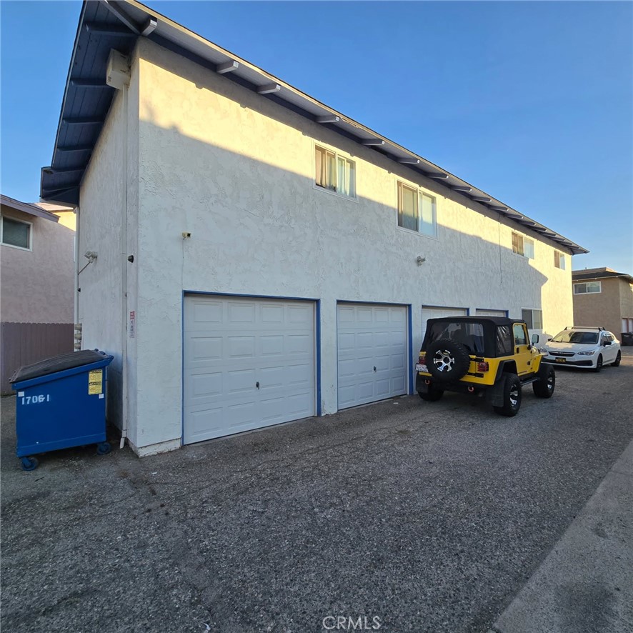 17061 Evergreen Circle, Unit D Huntington Beach, CA 92647 - Photo 17 of 18 a view of a car garage