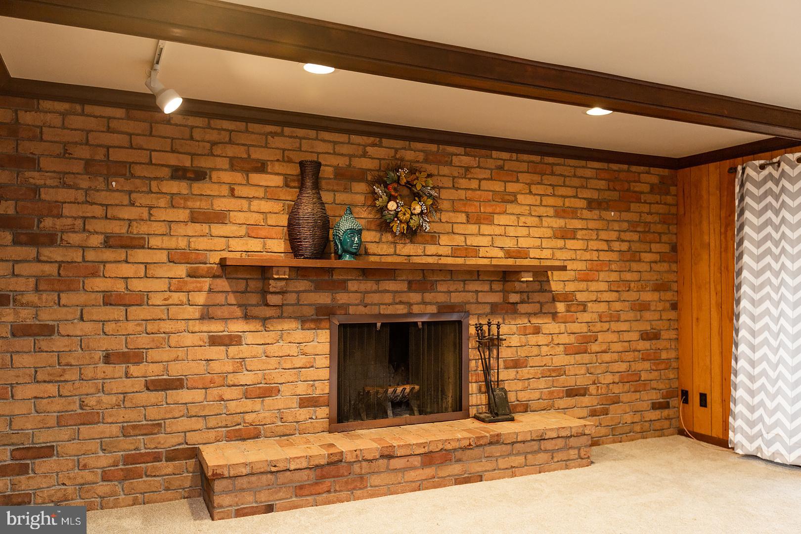 203 Valley Road Mount Gretna, PA 17064 - Photo 62 of 82 Lower level wood burning fireplace