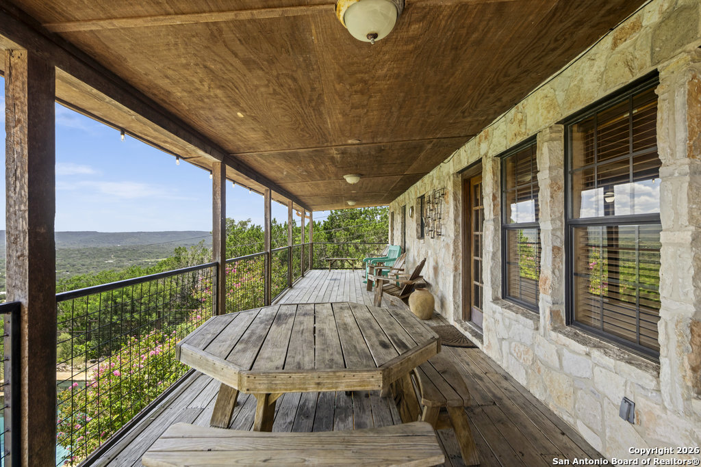 360 Bluebonnet Concan, TX 78838 - Photo 28 of 40 a view of a two chairs in the balcony
