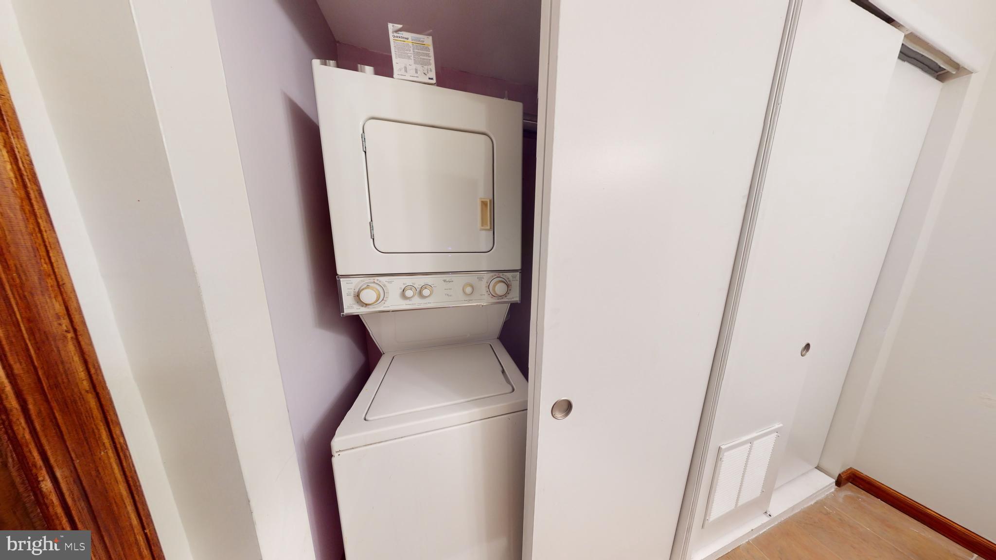 1008 23rd Street Northwest Washington, DC 20037 - Photo 17 of 18 a close up view of a washer and dryer
