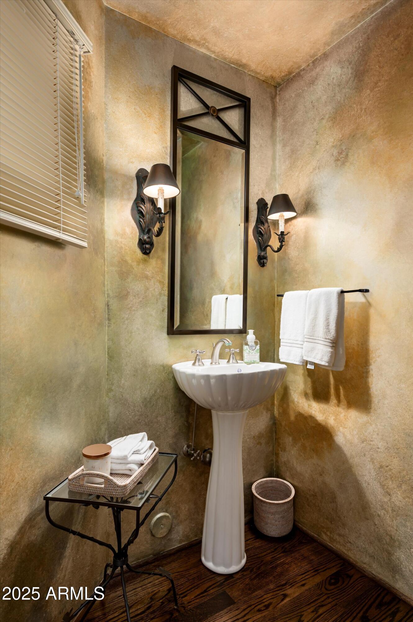 10040 East Happy Valley Road, Unit 274 Scottsdale, AZ 85255 - Photo 24 of 73 a bathroom with a sink and mirror