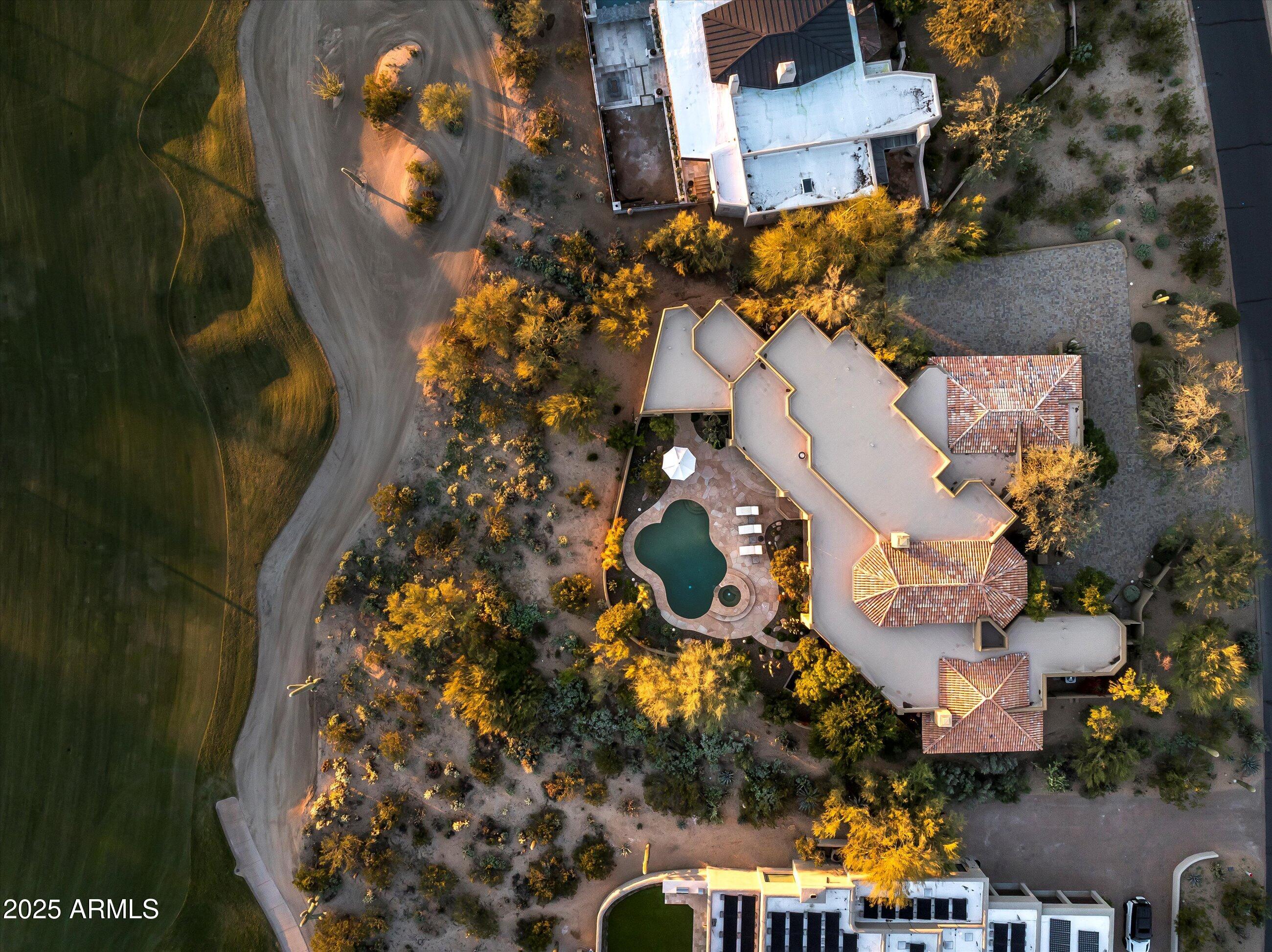 10040 East Happy Valley Road, Unit 274 Scottsdale, AZ 85255 - Photo 63 of 73 an aerial view of a house with outdoor space