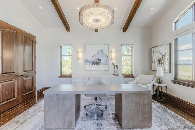 a view of sky from window