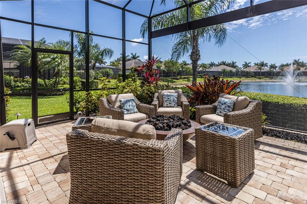 6624 Barbera Lane Naples, FL 34113 - Photo 39 of 50 a view of outdoor space with seating