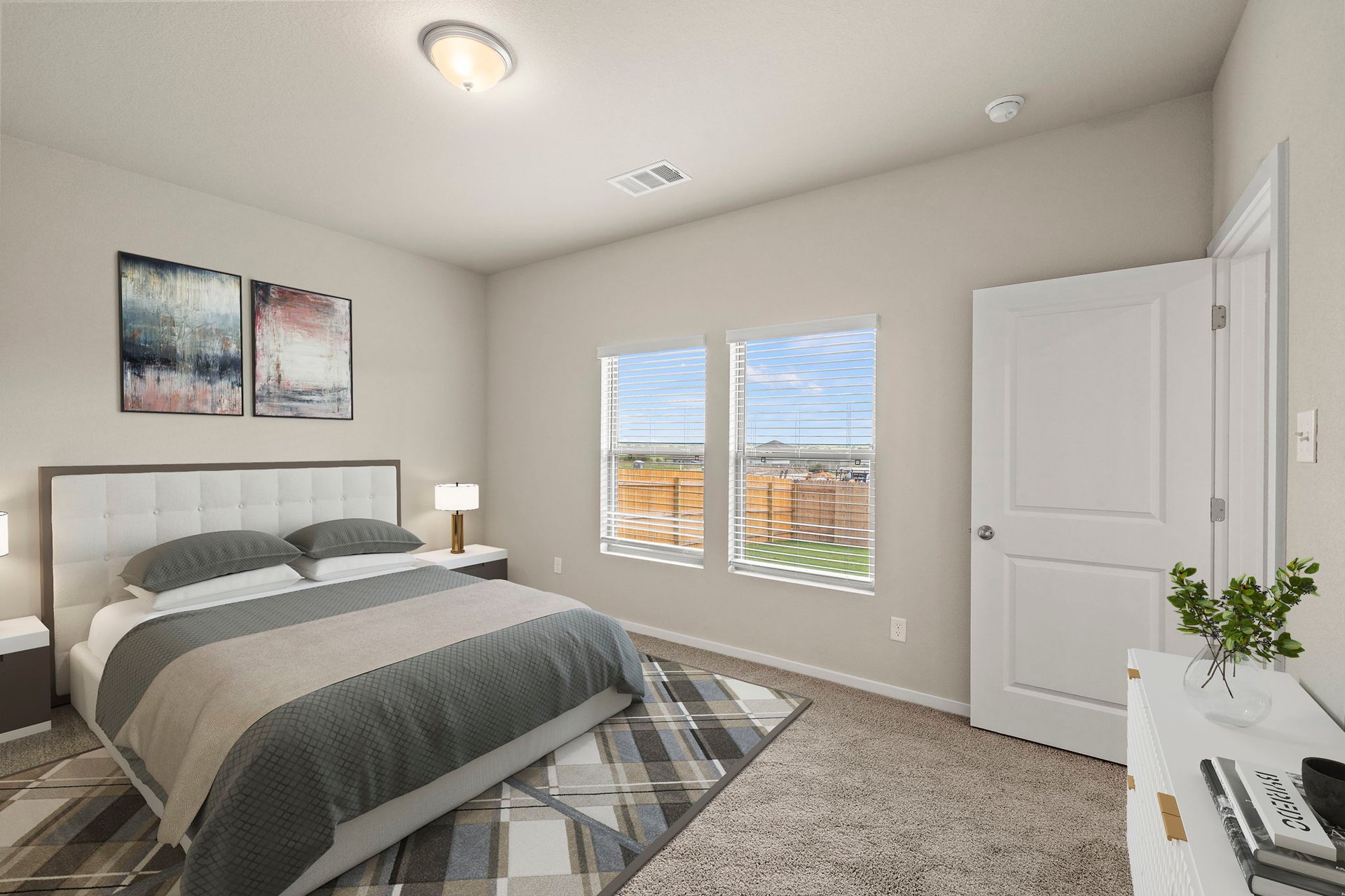 160 Wind Hill Jarrell, TX 76537 - Photo 7 of 27 Primary Bedroom - Virtually Staged