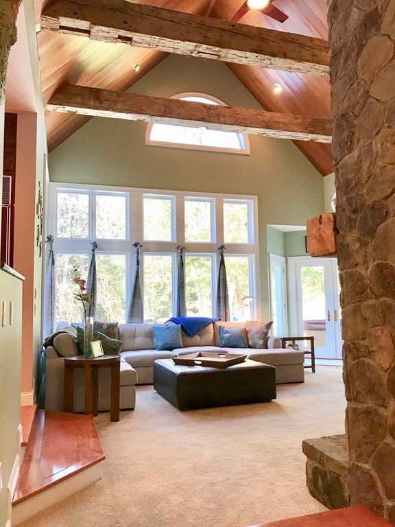 11 Kate's Lane Boxford, MA 01921 - Photo 14 of 30 a living room with furniture and a large window
