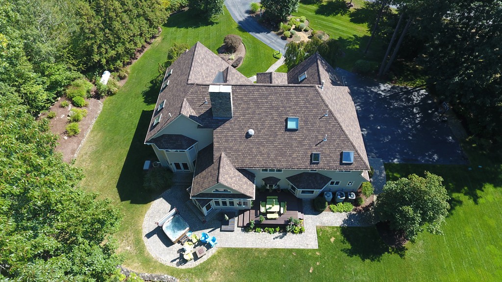 11 Kate's Lane Boxford, MA 01921 - Photo 2 of 30 an aerial view of a house with yard swimming pool and outdoor seating