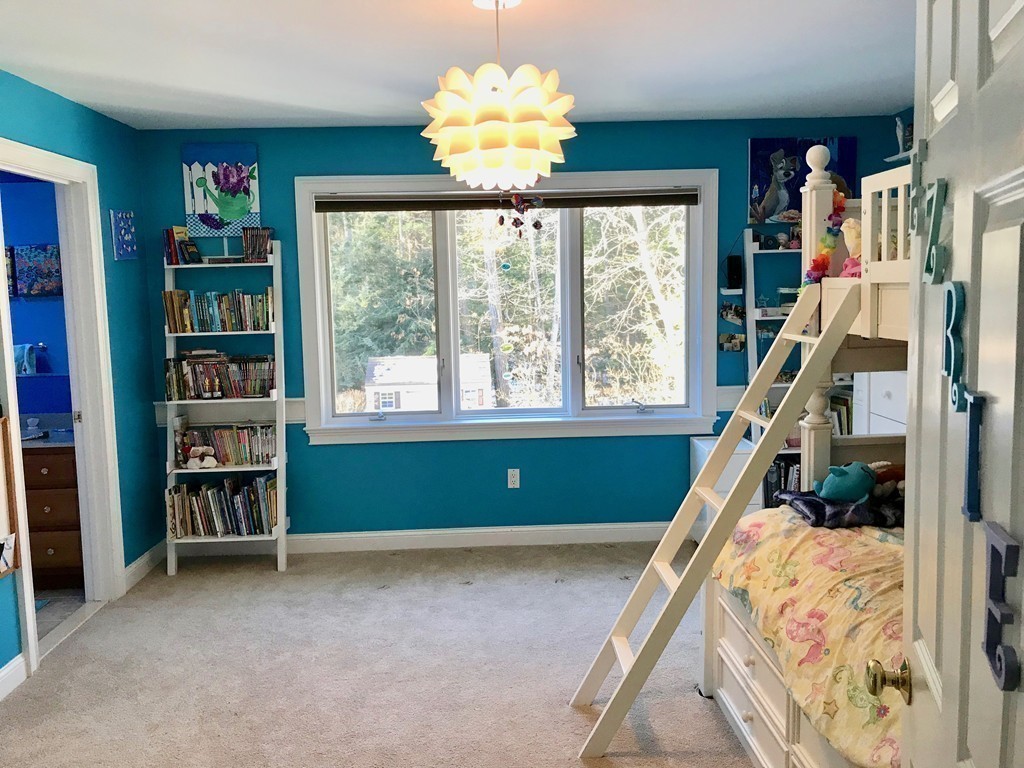 11 Kate's Lane Boxford, MA 01921 - Photo 27 of 30 a bedroom with furniture and a large window