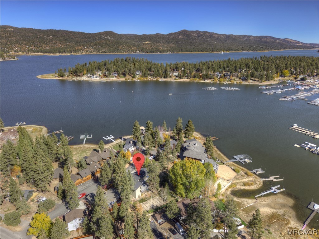 39343 Aurora Road Big Bear Lake, CA 92315 - Photo 38 of 50 a view of a city with a lake