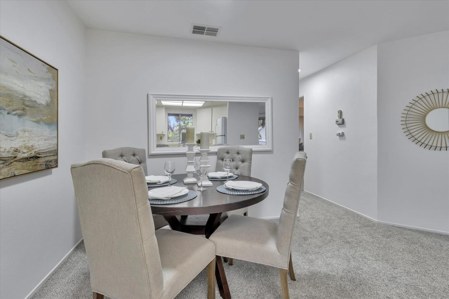 563 Shadow Dance Drive San Jose, CA 95110 - Photo 14 of 30 a view of a dining room with furniture and wooden floor