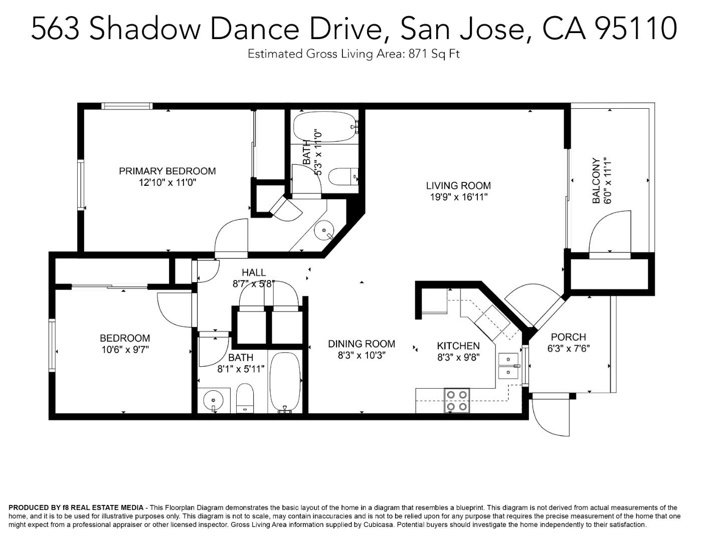 563 Shadow Dance Drive San Jose, CA 95110 - Photo 25 of 30 a picture of a white and white walls