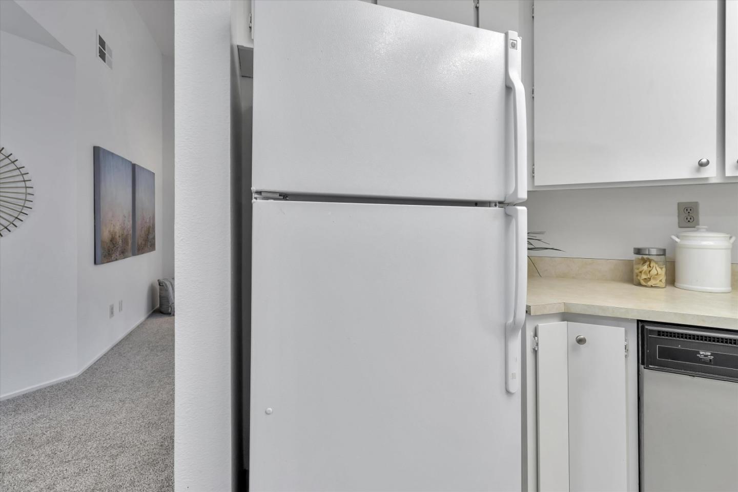 563 Shadow Dance Drive San Jose, CA 95110 - Photo 9 of 30 a kitchen with a refrigerator and a sink