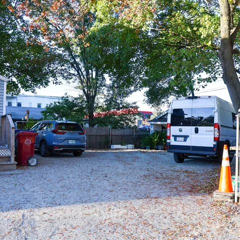 a view of street with cars