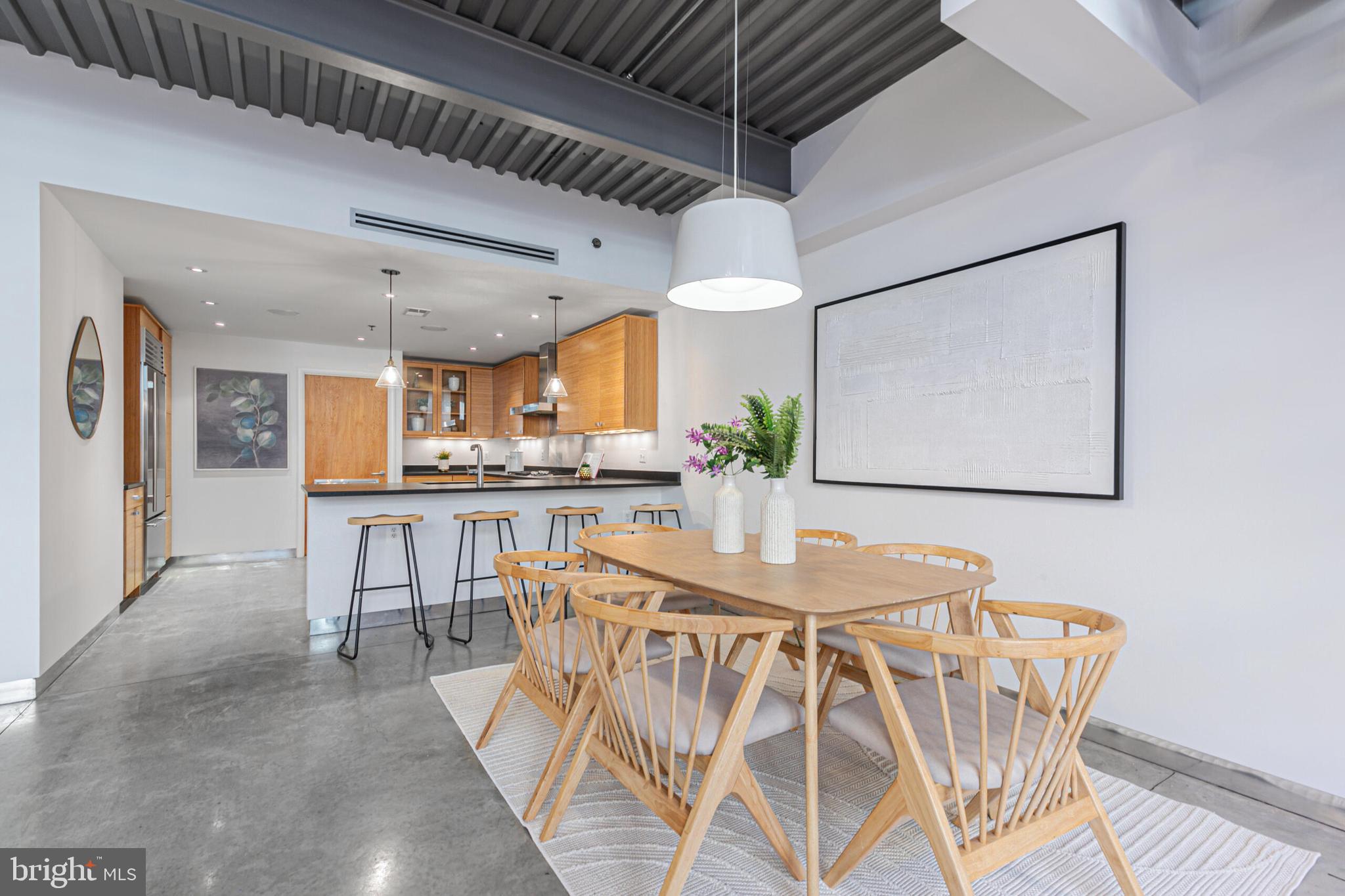 2351 Champlain Street Northwest, Unit C1 Washington, DC 20009 - Photo 16 of 34 a view of a dining room with furniture