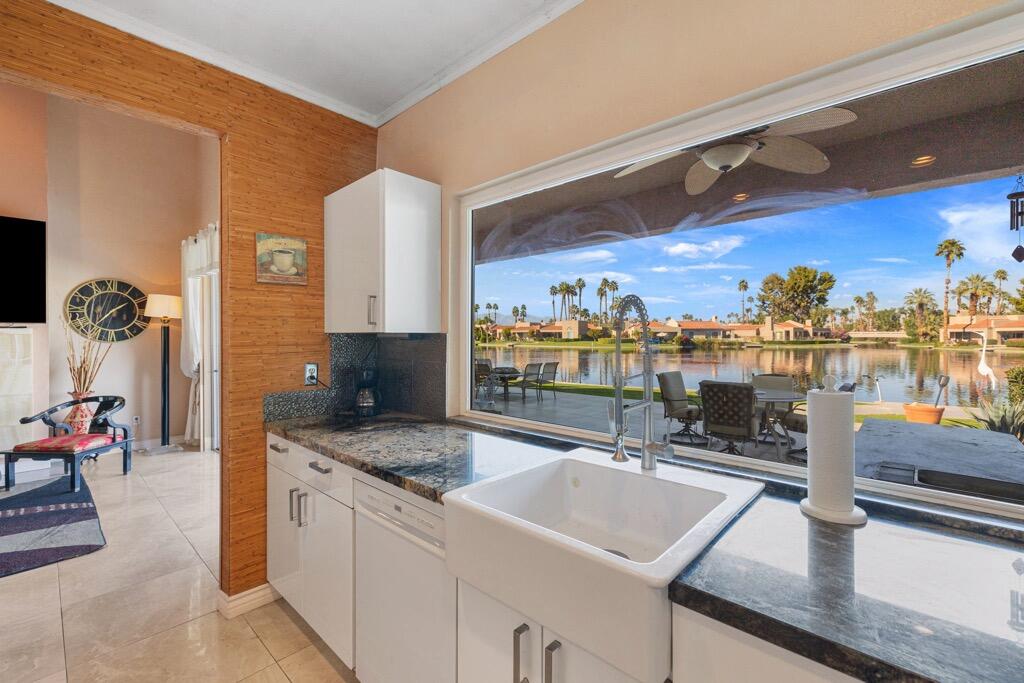 92 Lakeshore Drive Rancho Mirage, CA 92270 - Photo 42 of 62 VIEW FROM KITCHEN WINDOW