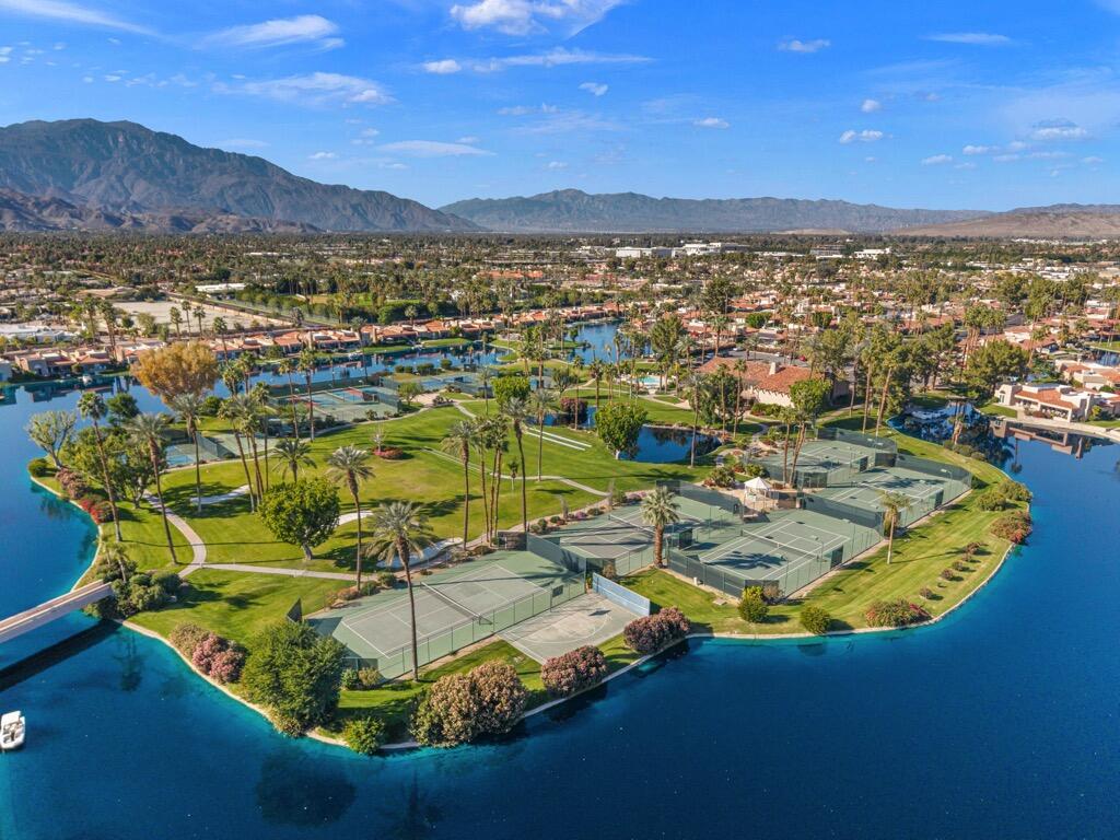 92 Lakeshore Drive Rancho Mirage, CA 92270 - Photo 61 of 62 AERIAL OF TENNIS COURTS