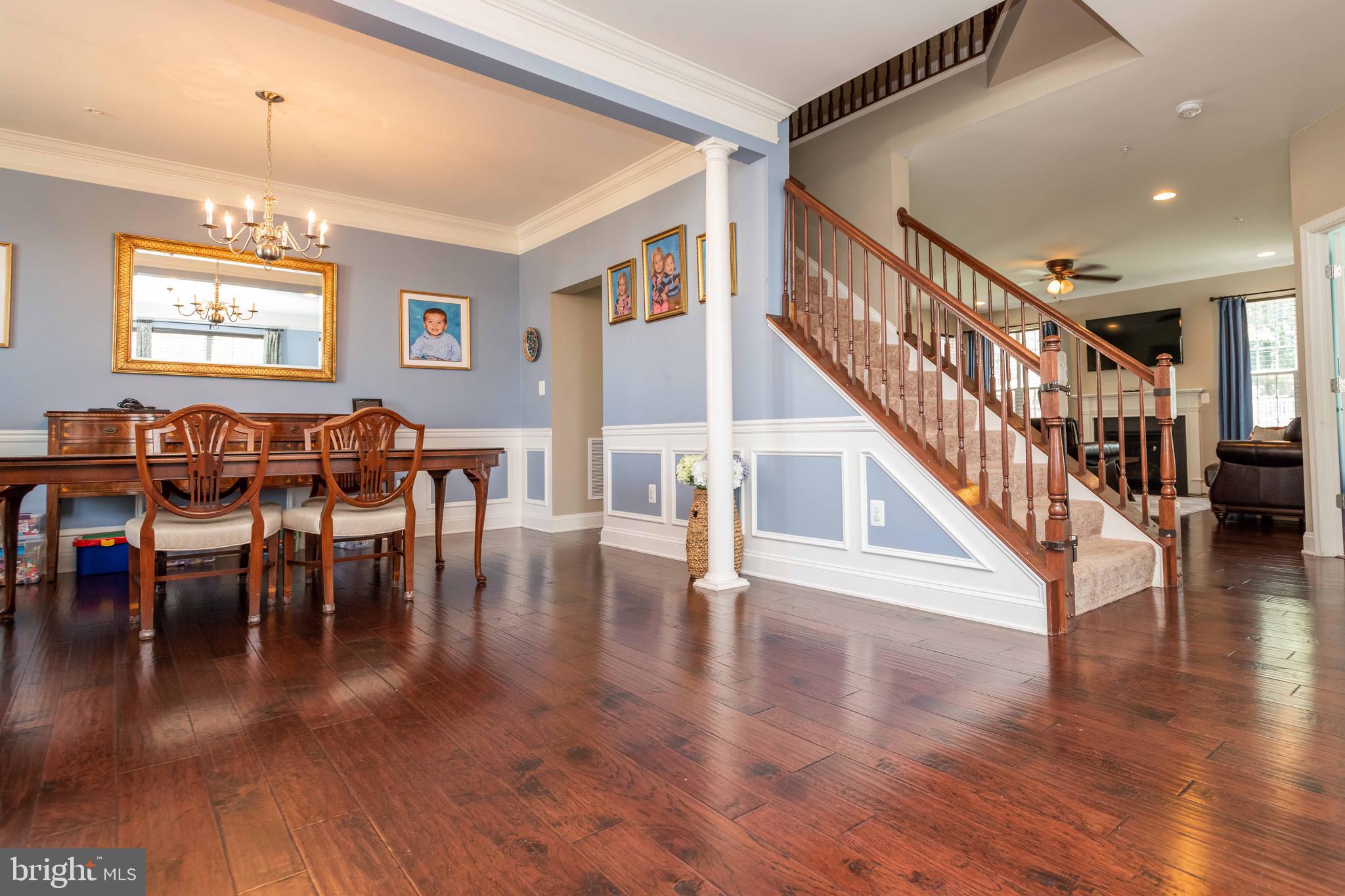 6711 Evanston Road Baltimore, MD 21209 - Photo 59 of 59 Open floor plan with gorgeous hardwood floors