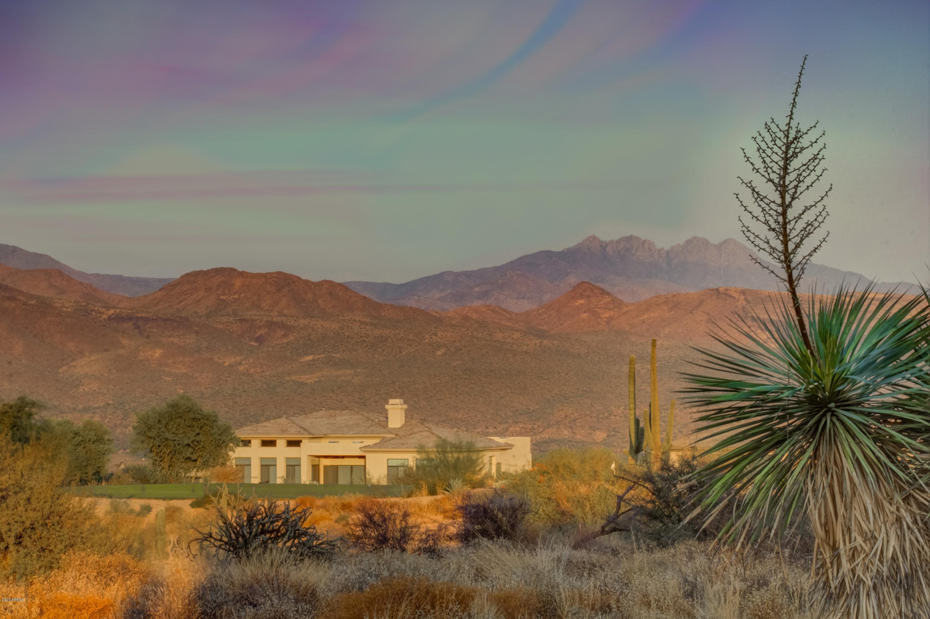 29324 North Round Butte Road Rio Verde, AZ 85263 - Photo 26 of 33 a view of a city with mountain