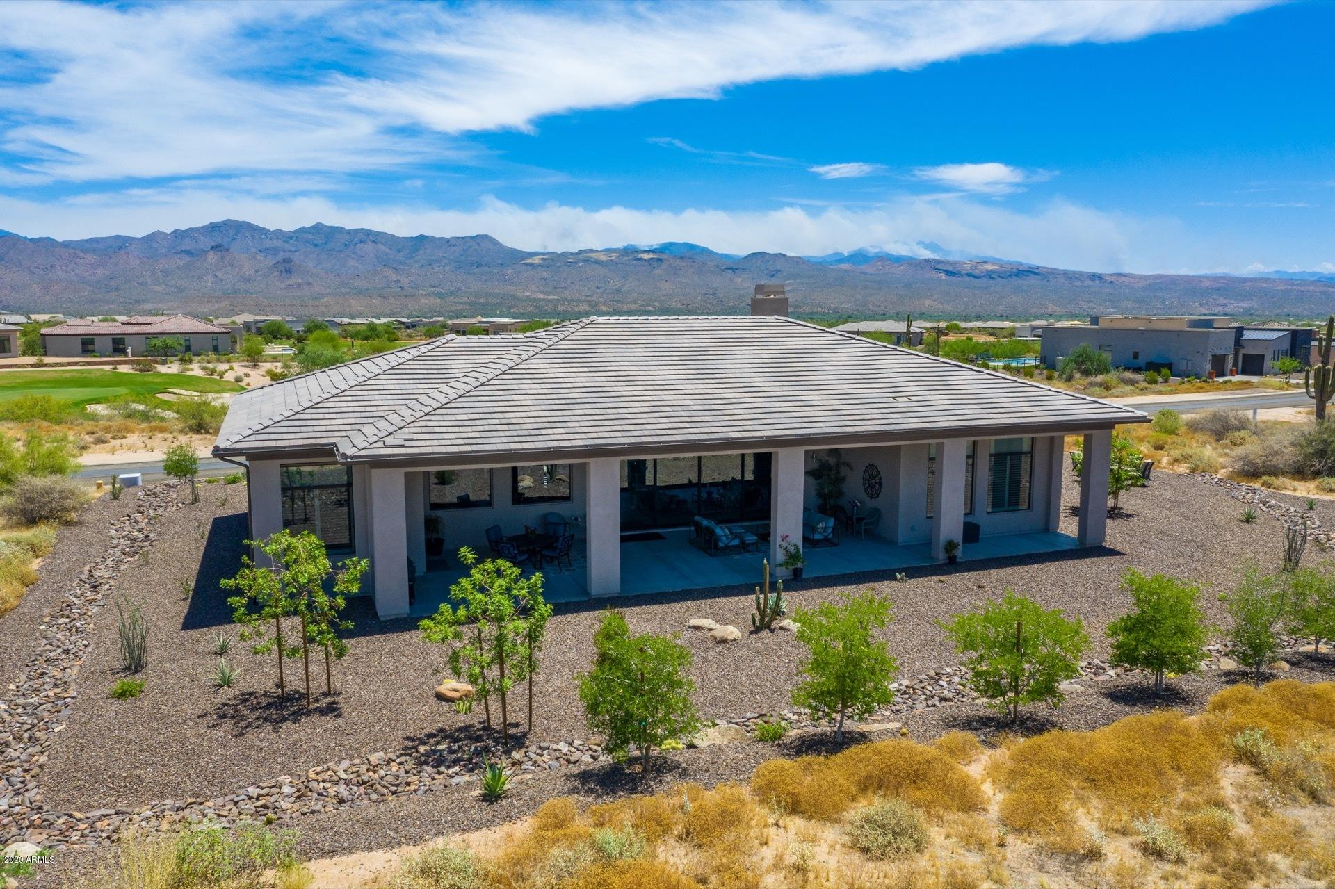 29324 North Round Butte Road Rio Verde, AZ 85263 - Photo 30 of 33 a view of a house with a patio