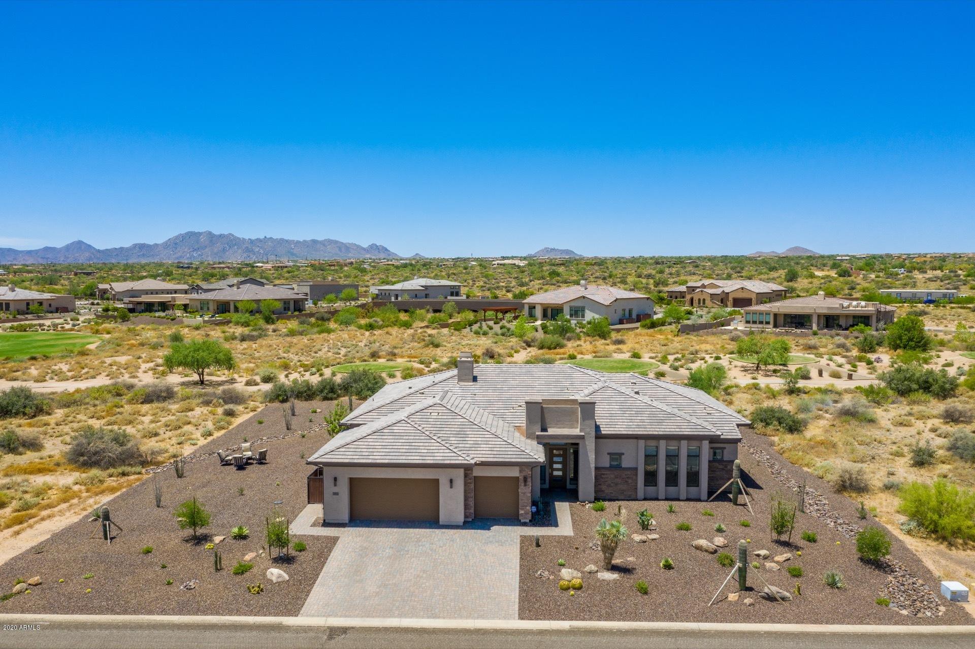 29324 North Round Butte Road Rio Verde, AZ 85263 - Photo 33 of 33 a view of a city with an ocean view